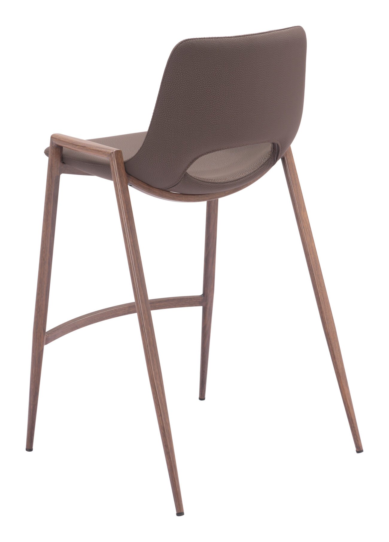 Desi Counter Stool (Set of 2) Brown & Walnut - Image 7