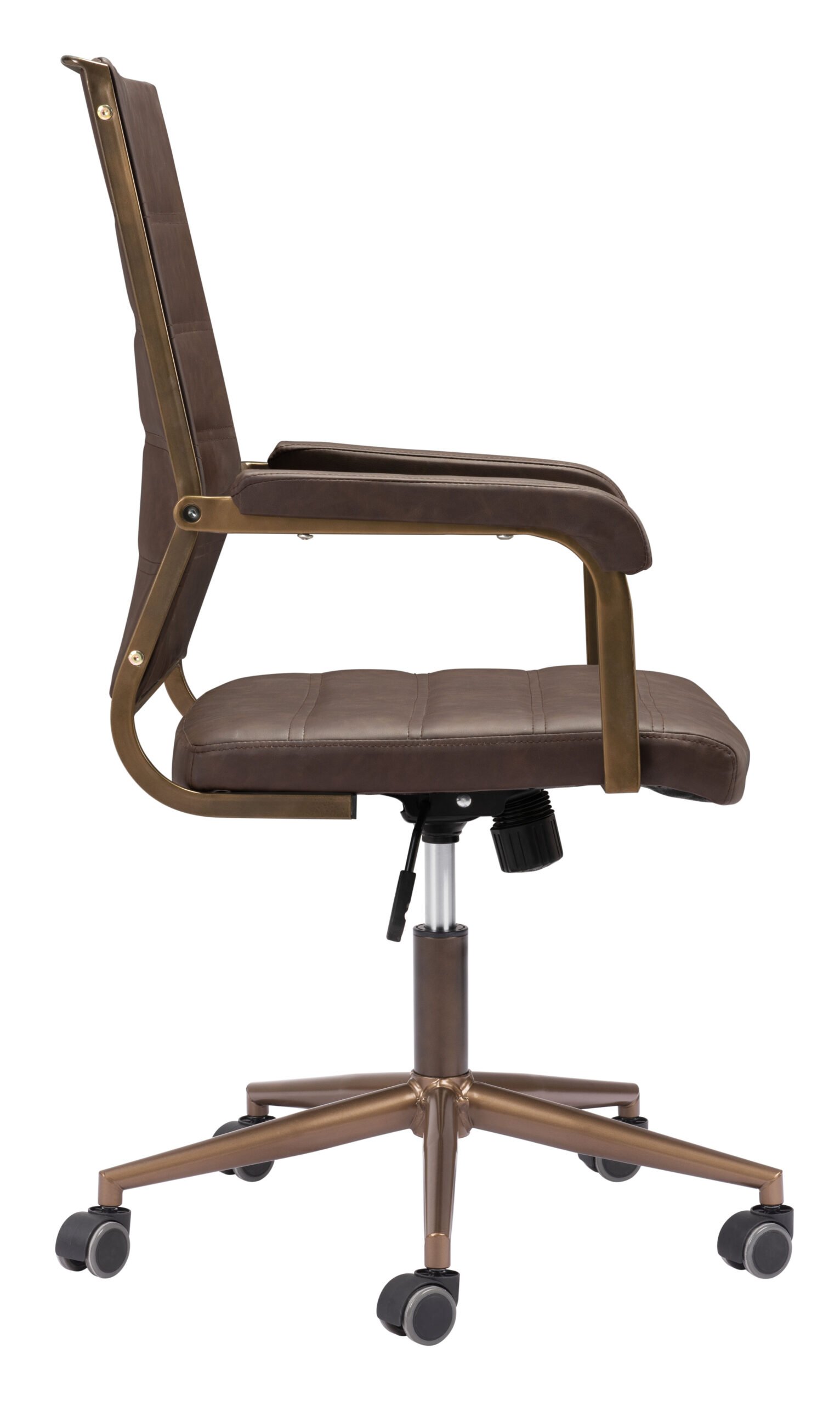 Auction Office Chair Espresso - Image 4