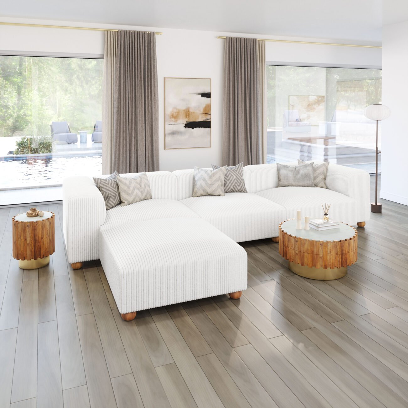 Bombay Coffee Table Natural - Image 2