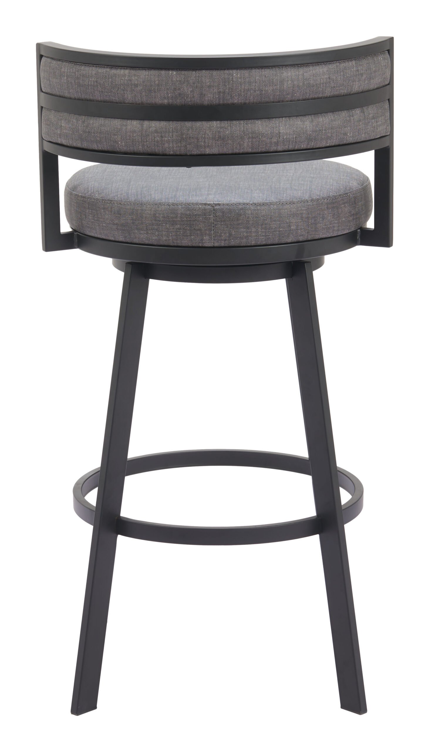 Gimsby Swivel Barstool Gray - Image 6