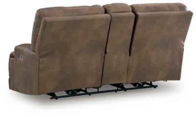 Bealeaf Power Reclining Loveseat with Console - Image 6