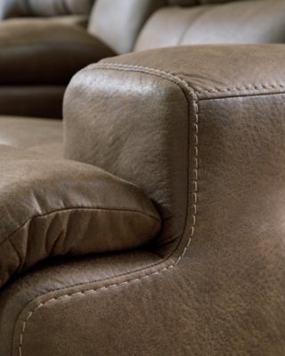 Bealeaf Power Reclining Loveseat with Console - Image 12