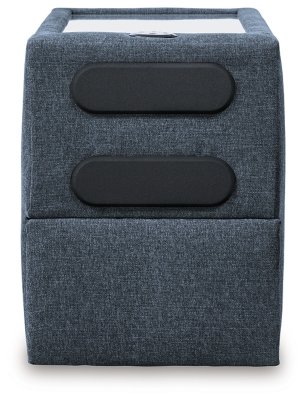 Modmax 5-Piece Sectional with Audio Console and Ottoman - Image 9