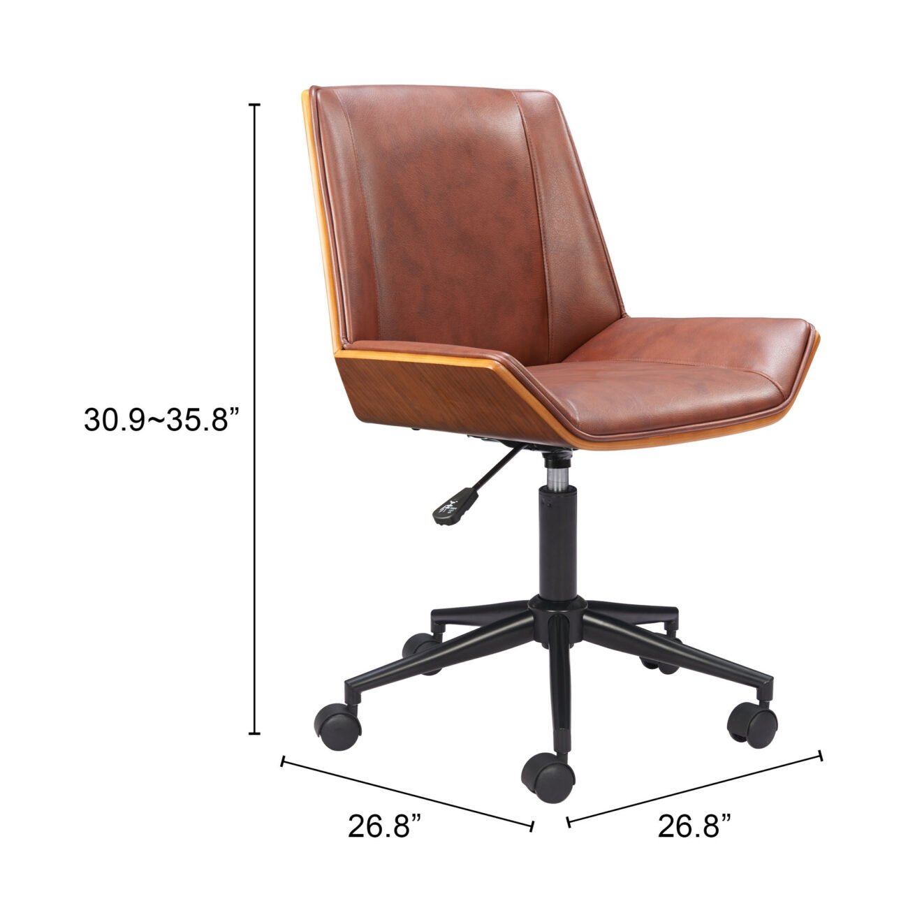 Maker Office Chair Brown - Image 9
