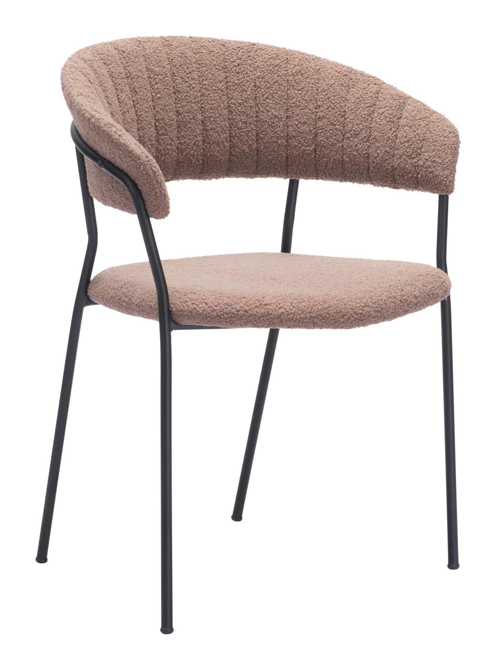 Josephine Dining Chair (Set of 2) Brown - Image 4