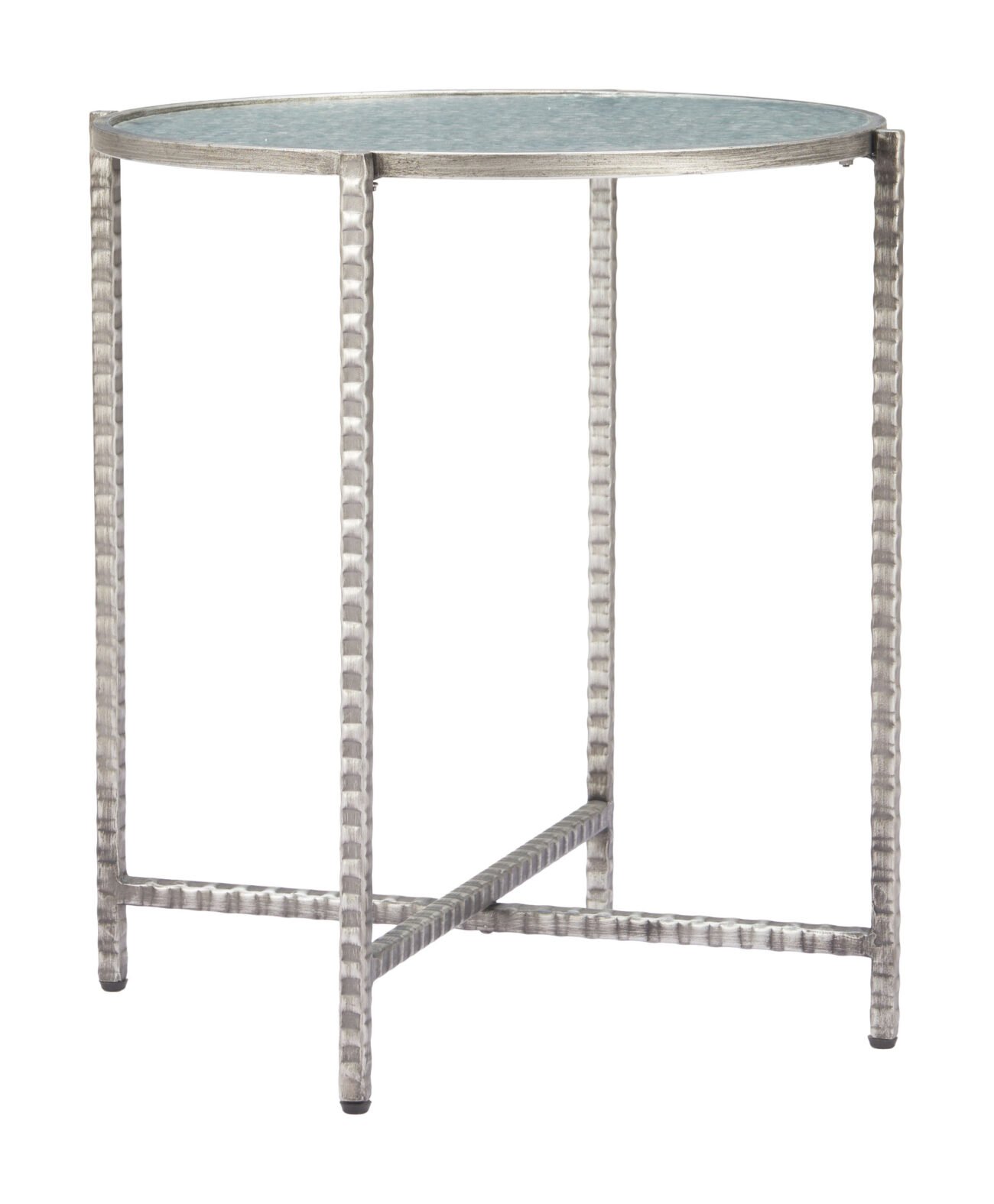 Vetro Side Table Silver - Image 4