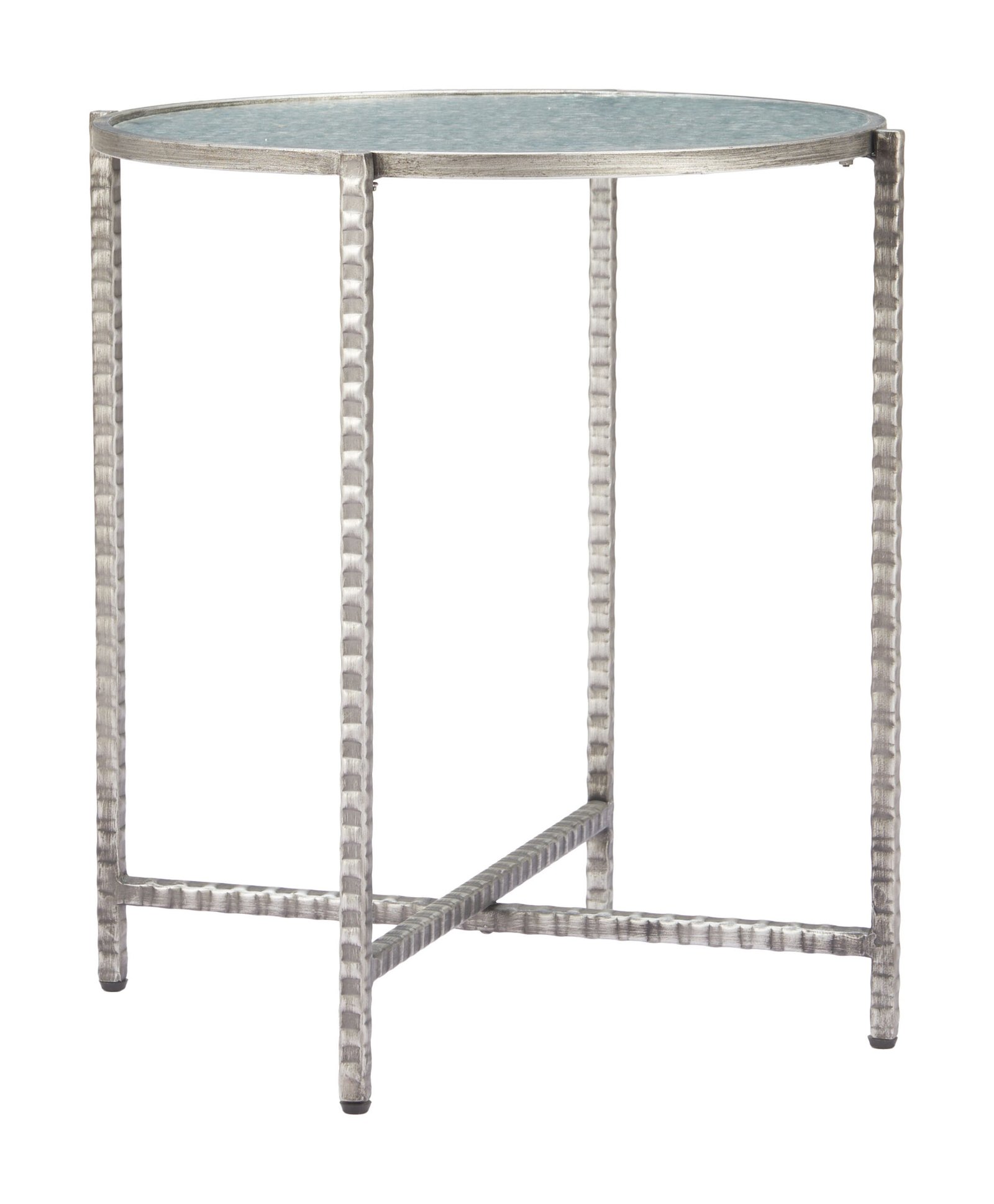 Vetro Side Table Silver - Image 4