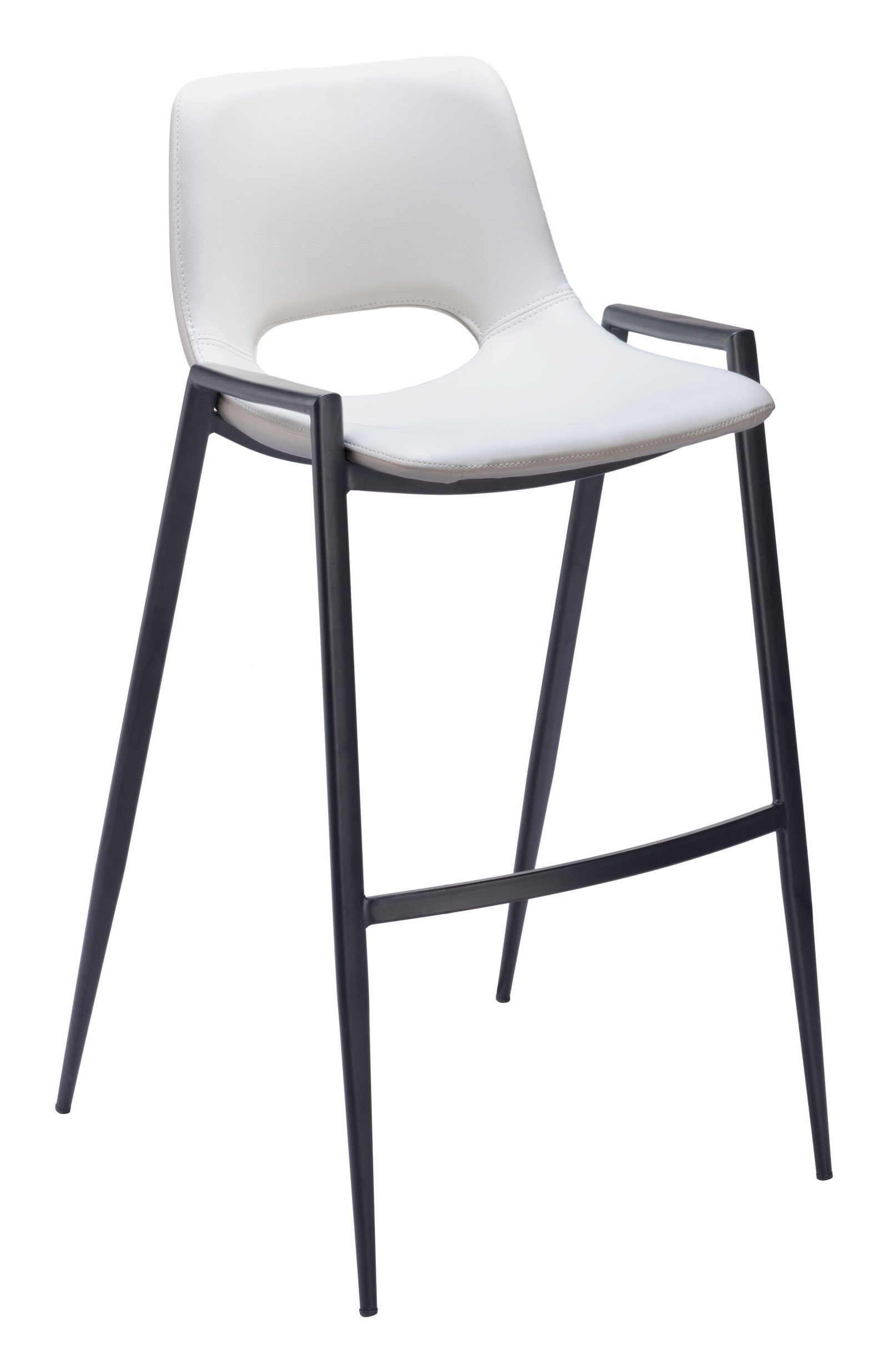 Desi Barstool (Set of 2) White - Image 2