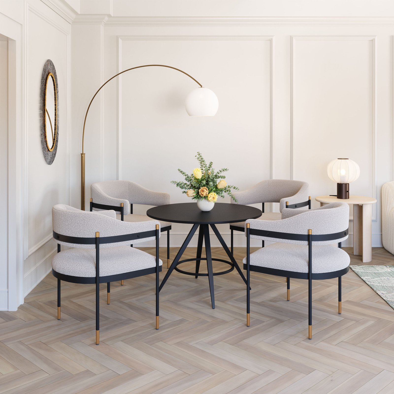 Zadar Dining Chair Misty Gray - Image 2