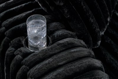 Midnight-Madness Oversized Chaise and Oversized Accent Ottoman - Image 10