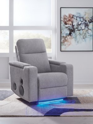 Vassalboro Power Glider Recliner with Audio System - Image 3