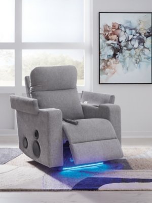Vassalboro Power Glider Recliner with Audio System - Image 10