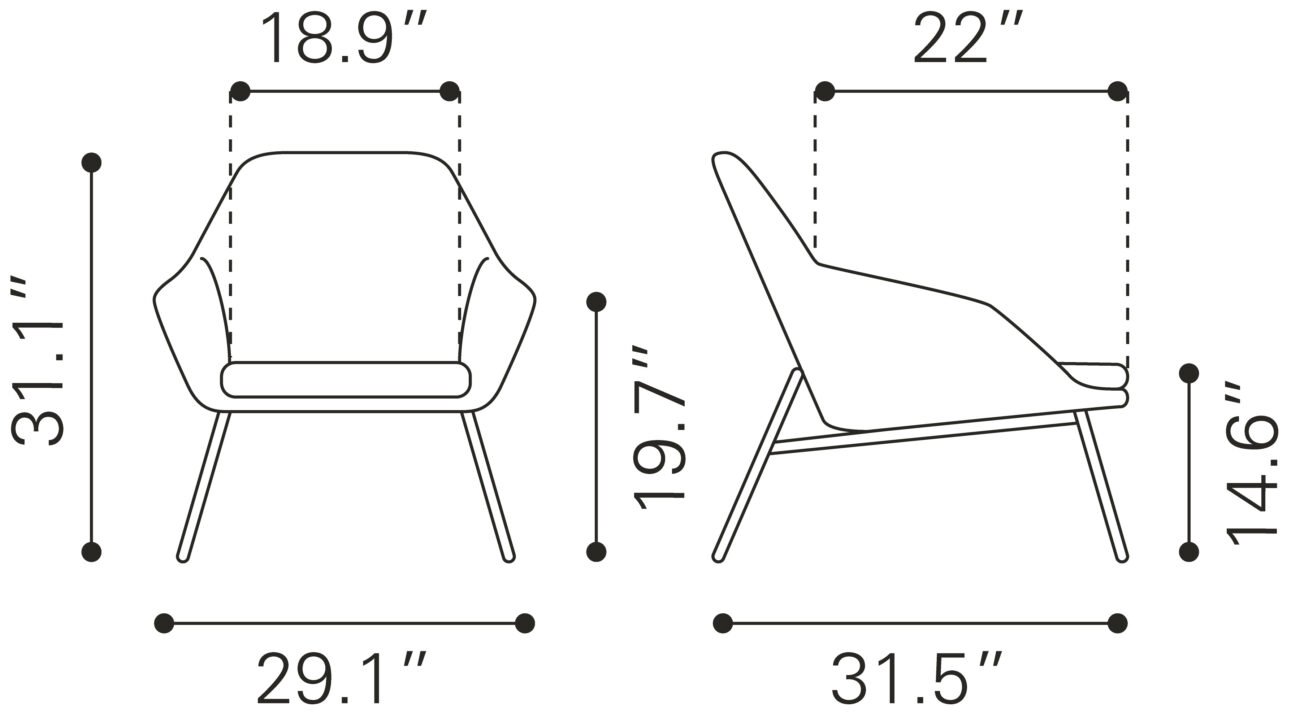 Manuel Accent Chair Gray - Image 11