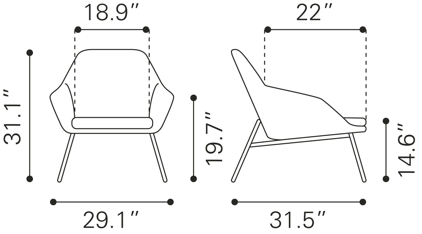 Manuel Accent Chair Gray - Image 11
