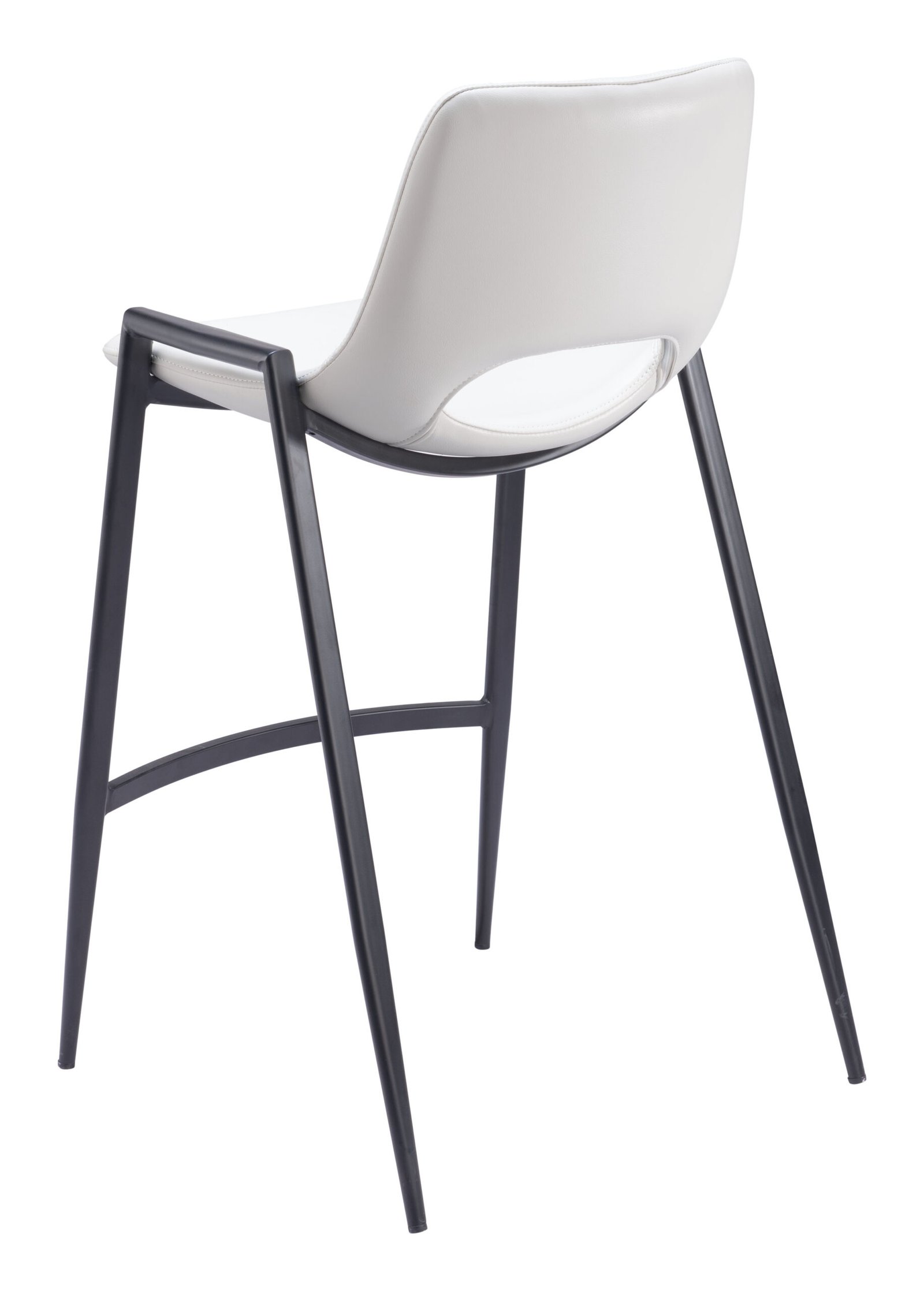 Desi Counter Stool (Set of 2) White - Image 7