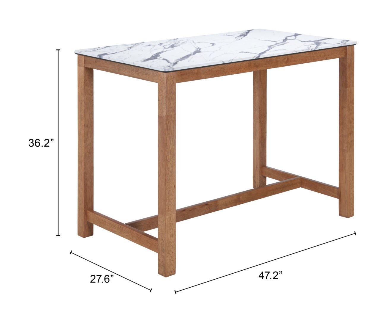 Fein Counter Table White - Image 5