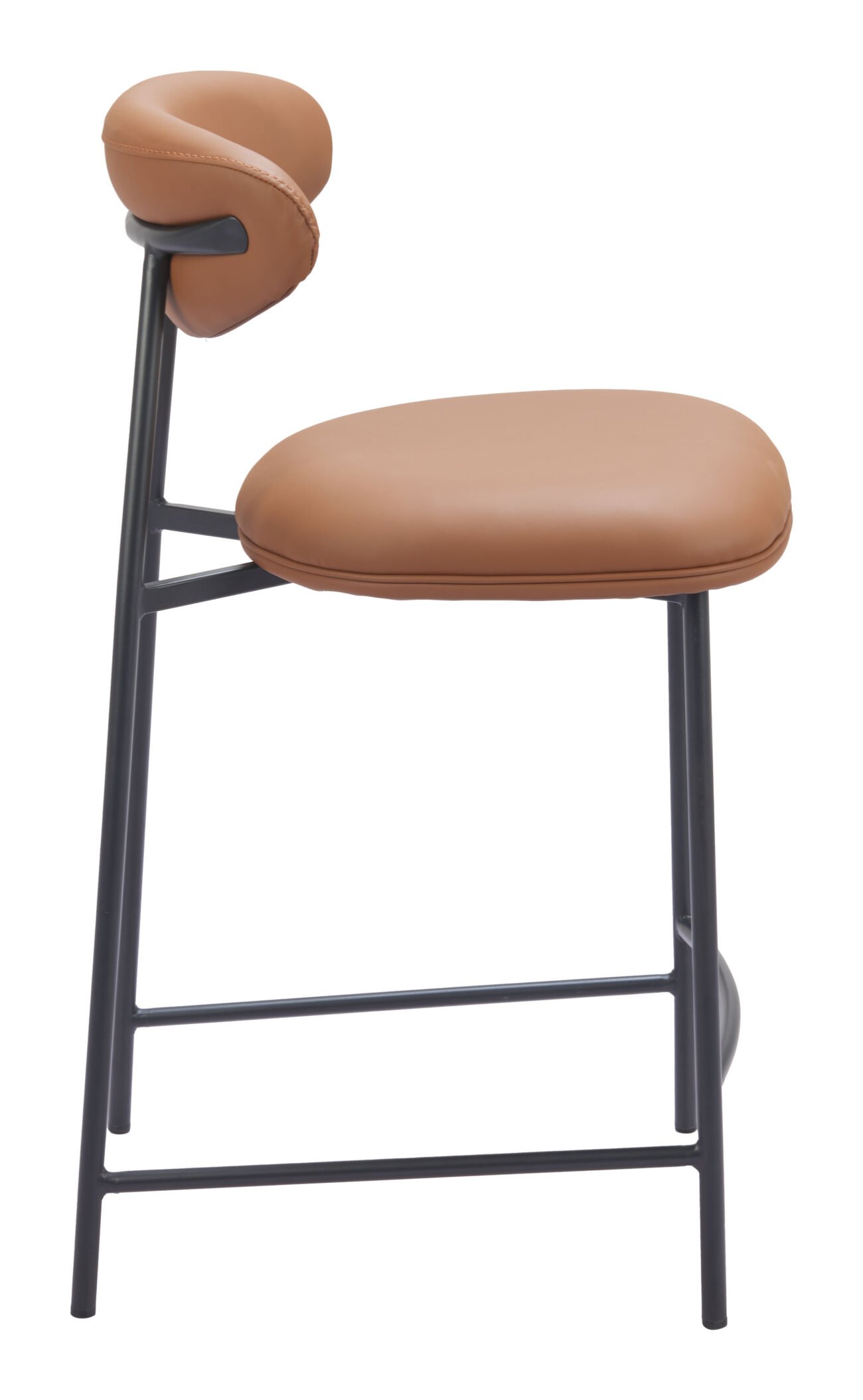 Rorun Counter Stool (Set of 2) Brown - Image 2