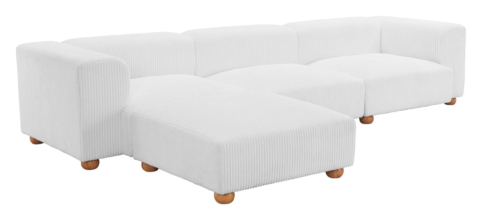 Tayte Ottoman White - Image 11
