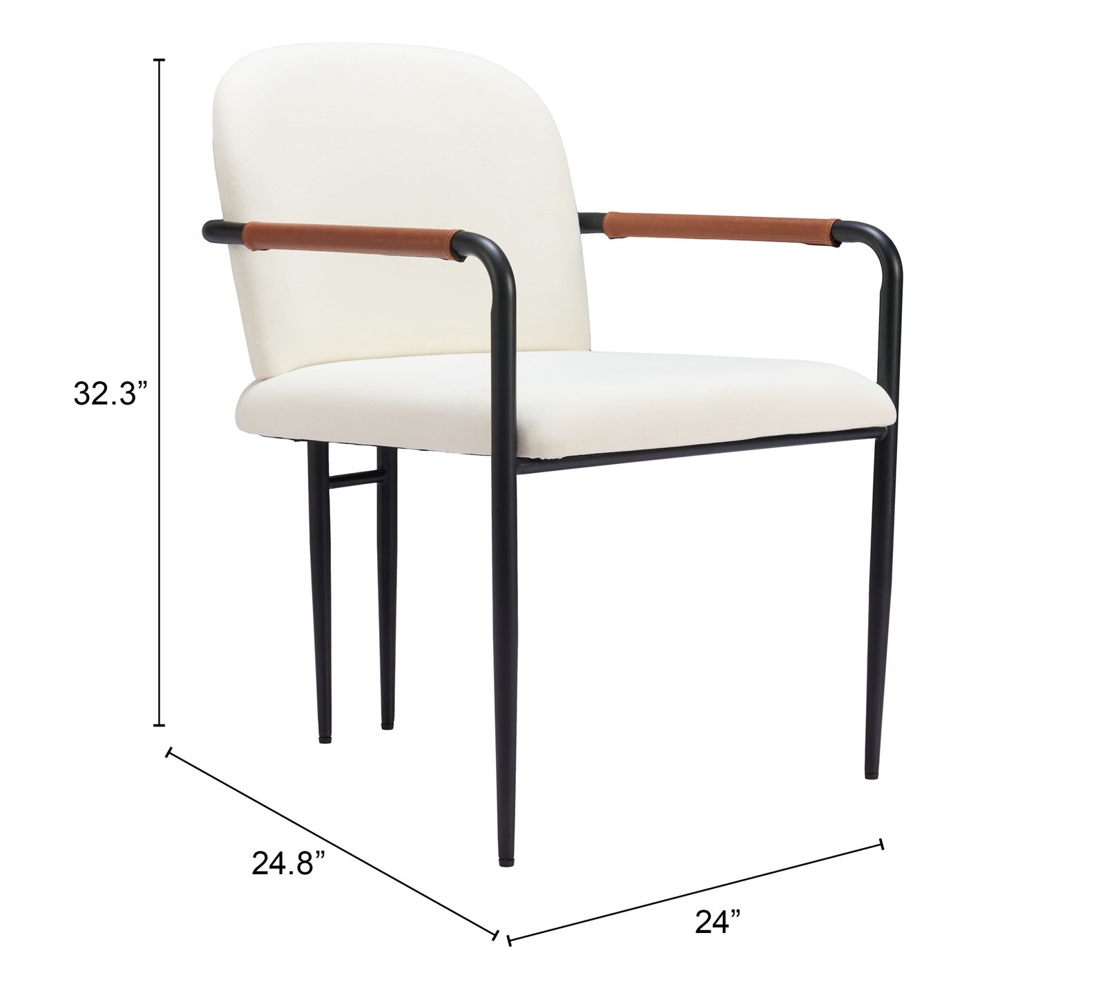 Sibu Dining Chair Cream - Image 8