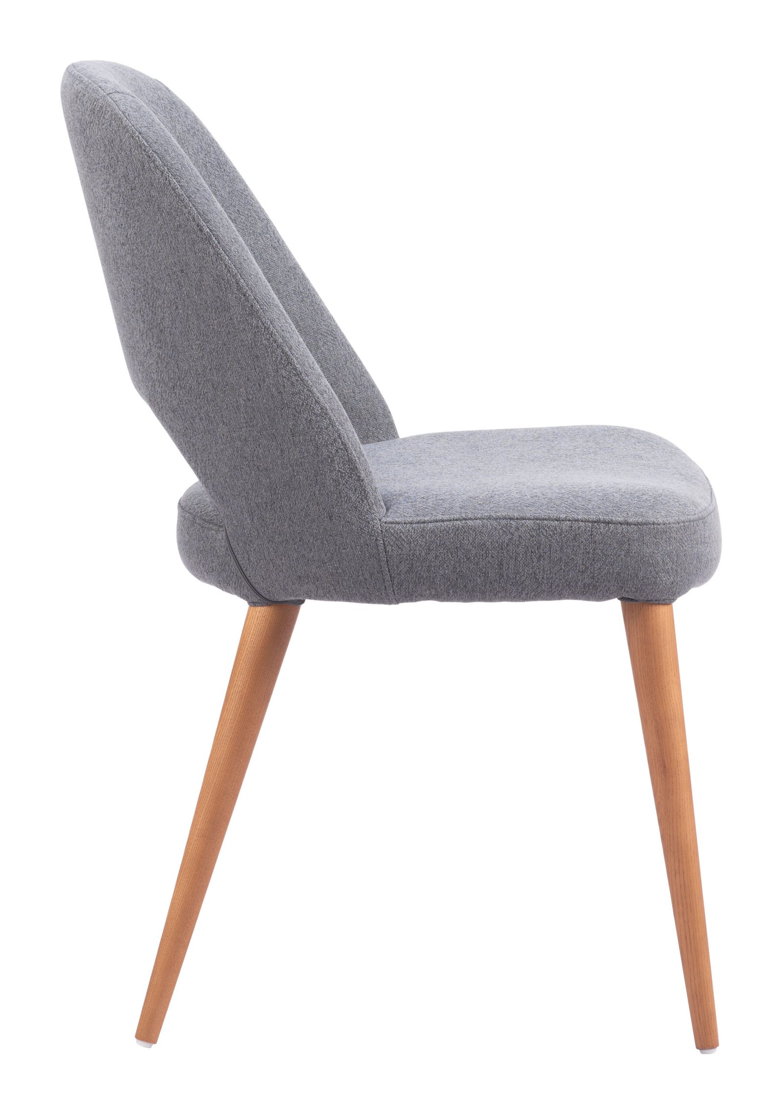 Leith Dining Chair (Set of 2) Gray - Image 2