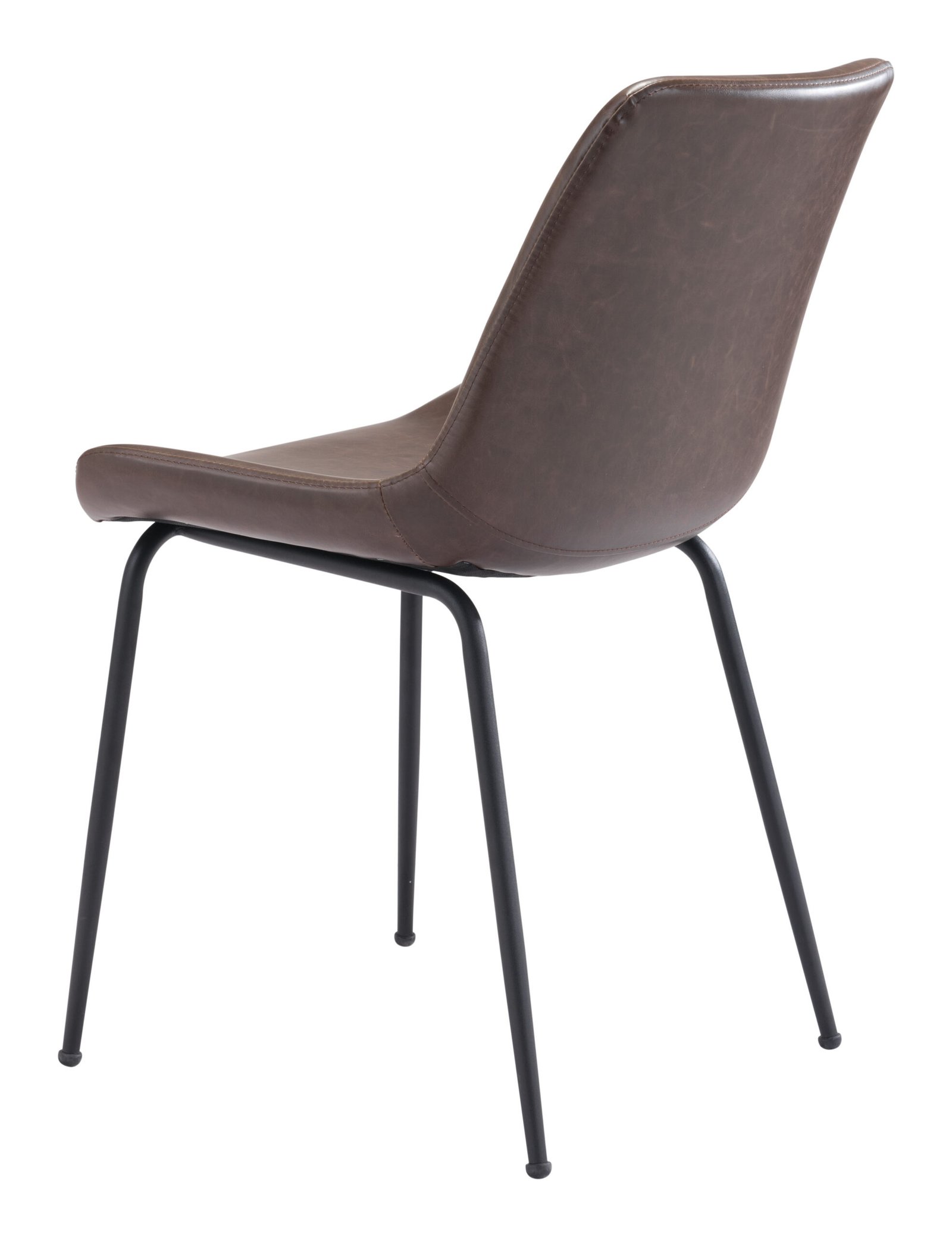 Byron Dining Chair (Set of 2) Brown - Image 7