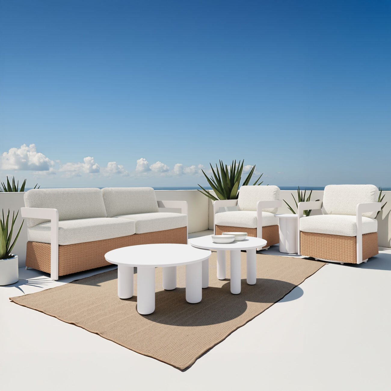 Kogur Side Table White - Image 4