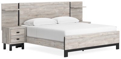 Vessalli King Panel Bed, Dresser, Mirror and 2 Nightstands - Image 10