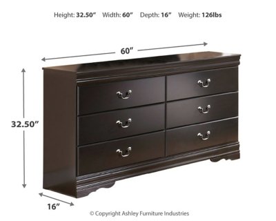 Huey Vineyard Twin Sleight Bed and Dresser - Image 7
