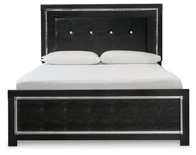 Kaydell Queen Upholstered Panel Bed and Chest - Image 6