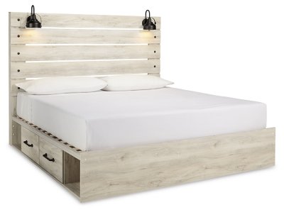 Cambeck King Panel Storage Bed, Dresser and 2 Nightstands - Image 8