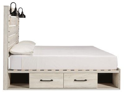 Cambeck King Panel Storage Bed, Dresser and 2 Nightstands - Image 9