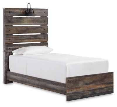 Drystan Twin Panel Bed with Storage, Dresser and Nightstand - Image 6
