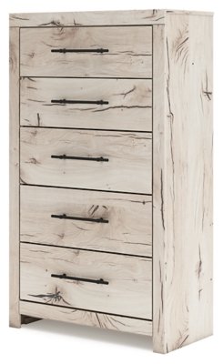 Lawroy King Panel Bed, Dresser, Mirror, Chest and Nightstand - Image 15