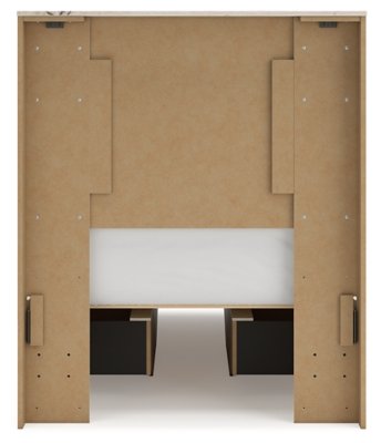 Lawroy Twin Panel Bed with Storage and Nightstand - Image 6