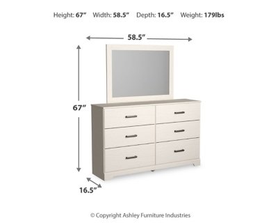Stelsie Full Panel Bed, Dresser and Mirror - Image 4