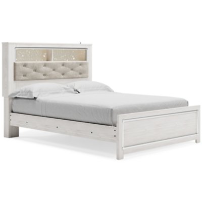 Altyra Queen Panel Bookcase Bed, Dresser and Mirror - Image 4