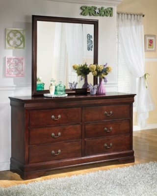 Alisdair Twin Sleigh Bed, 2 Dressers, Mirror and Nightstand - Image 13