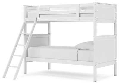 Nextonfort Twin over Twin Bunk Bed and 2 Twin Mattresses - Image 5