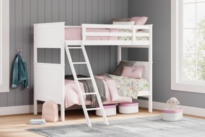 Nextonfort Twin over Twin Bunk Bed and 2 Twin Mattresses - Image 13