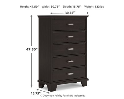 Covetown Full Panel Bed, Chest and Nightstand - Image 10