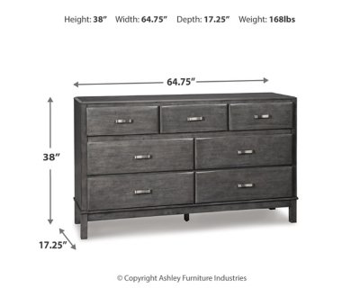 Caitbrook King Storage Bed, Dresser and Nightstand - Image 6