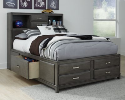 Caitbrook Full Storage Bed and Dresser - Image 4