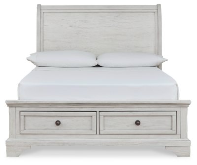 Robbinsdale Full Storage Sleigh Bed, Dresser, Mirror, Chest and Nightstand - Image 9