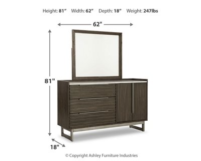 Arkenton Queen Panel Bed, Dresser and Mirror - Image 10