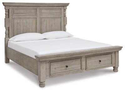 Harrastone Queen Panel Bed, Dresser and Mirror - Image 3