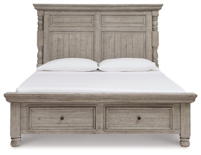 Harrastone Queen Panel Bed, Dresser and Mirror - Image 5