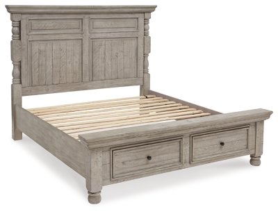 Harrastone Queen Panel Bed, Dresser and Mirror - Image 4
