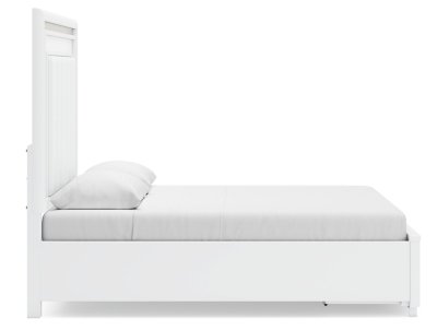 Chalanna Queen Panel Storage Bed and Nightstand - Image 4
