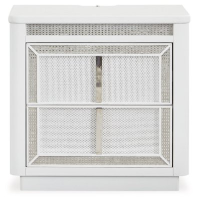 Chalanna Queen Panel Storage Bed and Nightstand - Image 5