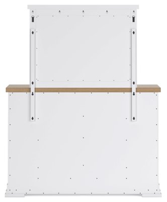 Ashbryn Queen Panel Storage Bed, Dresser, Mirror and 2 Nightstands - Image 6